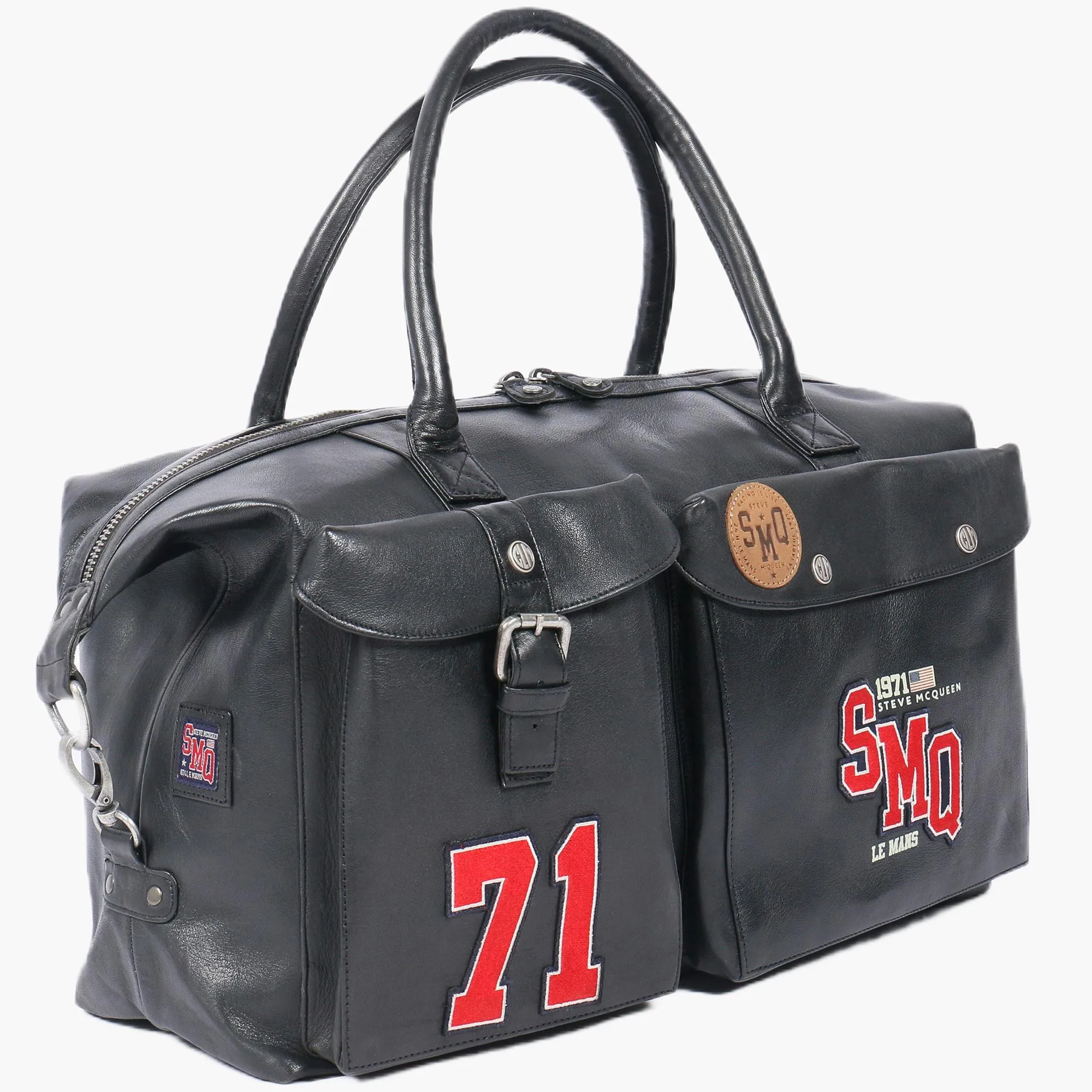 Sac en Cuir 48h Stahler - STEVE MCQUEEN X LE MANS