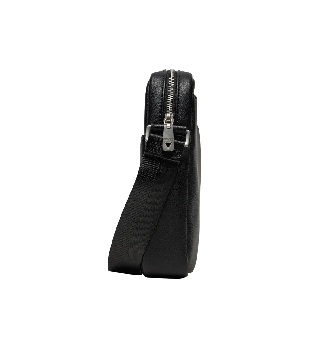 Sacoche Guess avec bandoulière tissu noire